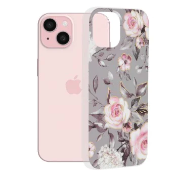 Калъф за iPhone 15 - серия Marble - Bloom of Ruth Gray
