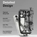 Калъф за iPhone 15 Pro - Ringke - Fusion X - Camo Black