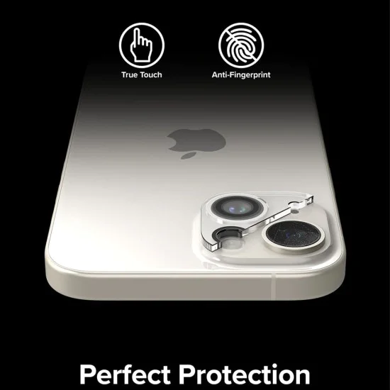 Протектор за камера за iPhone 15 / iPhone 15 Plus (комплект 2) - Ringke Camera Protector Glass - Прозрачен