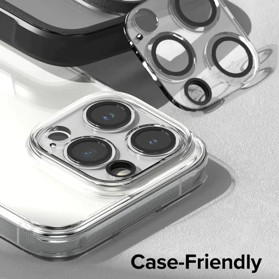 Протектор за камера за iPhone 15 Pro (комплект 2) - Ringke Camera Protector Glass - Прозрачен