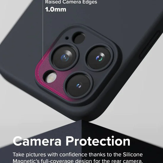 Калъф за iPhone 15 Pro Max - Ringke - Силиконов магнитен MagSafe - Каменен