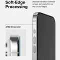 Протектор за iPhone 15 Pro - Ringke Tempered Glass - черен