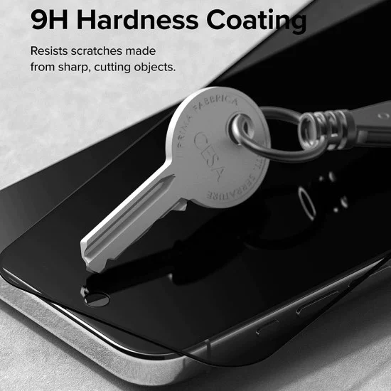 Протектор за iPhone 15 Pro - Ringke Tempered Glass - Privacy