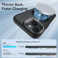 Калъф за iPhone 15 - ESR Classic Hybrid Classic HaloLock HaloLock Kickstand - Clear Black