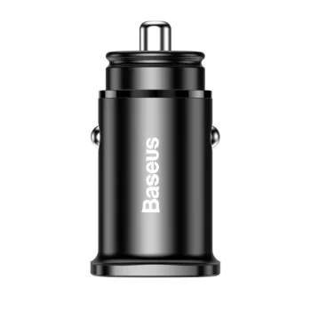 USB Type-C зарядно, бързо зареждане, 5A - Baseus Square (CCALL-AS01) - черно