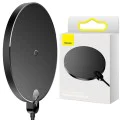 Безжично зарядно устройство, 15 W - Baseus (CCED000001) - черно