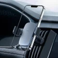 Стойка за телефон за кола Venti Ventilation Grille - Baseus Metal Age II Gravity (SUJS000013) - Тъмно сиво