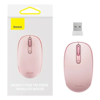 Мишка Fara Fir BT 5.0 - Baseus F01B (B01055503413-00) - Baby Pink