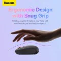 Мишка Fara Fir BT5.0 BT5.0, 2.4G, 1600 DPI - Baseus F01B (B01055503833-00) - матирано сиво