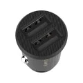 USB зарядно за кола, 5V, 3.1A - Baseus Grain (CCALL-ML01) - черно