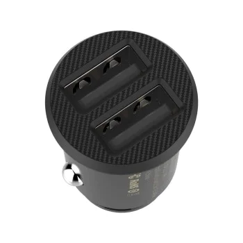 USB зарядно за кола, 5V, 3.1A - Baseus Grain (CCALL-ML01) - черно