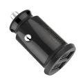 USB зарядно за кола, 5V, 3.1A - Baseus Grain (CCALL-ML01) - черно