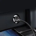 USB зарядно за кола, 5V, 3.1A - Baseus Grain (CCALL-ML01) - черно