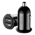 Зарядно за кола 2x USB, 4.8A - Baseus (CCALLP-01) - Черно