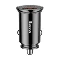 Зарядно за кола 30W, 5V - Baseus Circular (CCALL-YS01) - черно