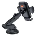 Предно стъкло/стойка за телефон - Baseus UltraControl Go Series (C40361600111-00) - черен