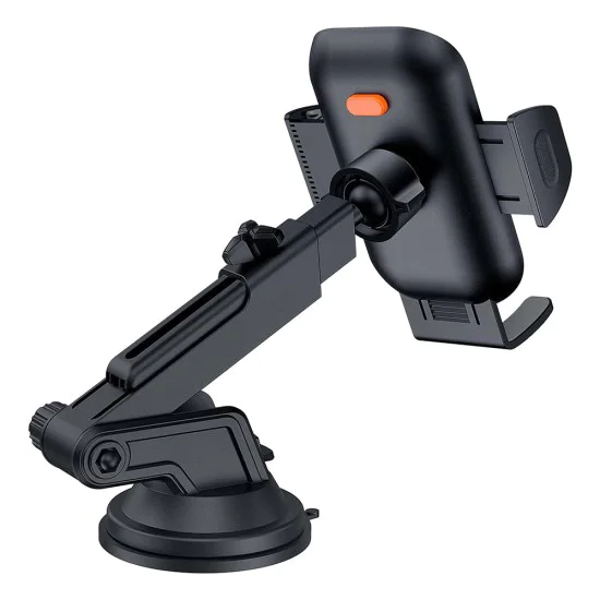 Предно стъкло/стойка за телефон - Baseus UltraControl Go Series (C40361600111-00) - черен