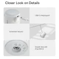 Въздушна помпа Mica, LED светлина - Baseus PocketGo (C11157700221-00) - Бял
