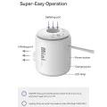 Въздушна помпа Mica, LED светлина - Baseus PocketGo (C11157700221-00) - Бял