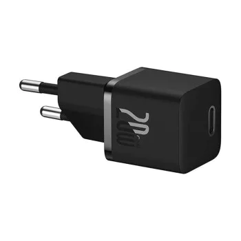 Char Charge Type-C, Fast Charging, GaN, 20W - Baseus (CCGN050101) - Черно