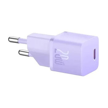 Char Charge Type-C, Fast Charging, GaN, 20W - Baseus (CCGN050105) - Purple
