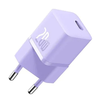 Char Charge Type-C, Fast Charging, GaN, 20W - Baseus (CCGN050105) - Purple