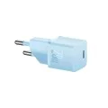 Зарядно устройство Type-C, бързо зареждане, GaN, 20W - Baseus (CCGN050103) - синьо