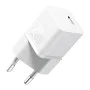 Зарядно устройство Type-C, бързо зареждане, GaN, 20W - Baseus (CCGN050102) - бяло