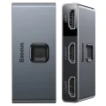 3x HDMI адаптер, 4K@30Hz - Baseus Matrix HDMI Switcher (CAHUB-BC0G) - Space Gray