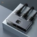3x HDMI адаптер, 4K@30Hz - Baseus Matrix HDMI Switcher (CAHUB-BC0G) - Space Gray