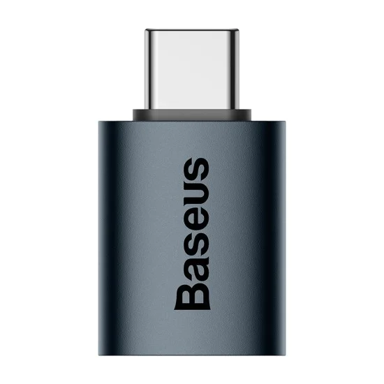 Адаптер Type-C към USB 3.2, 10 Gbps, с OTG - Baseus Ingenuity Series (ZJJJQ000003) - син