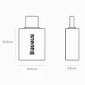 Адаптер Type-C към USB 3.2, 10 Gbps, с OTG - Baseus Ingenuity Series (ZJJJQ000003) - син