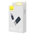 USB 3.1 мъжки към женски адаптер тип C - серия Baseus Ingenuity (ZJJJQ000103) - син