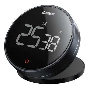 Универсален хронометър - Baseus (FMDS000013) - Тъмно сив