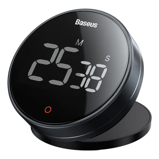 Универсален хронометър - Baseus (FMDS000013) - Тъмно сив