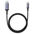Baseus - Адаптер High Definition Series (B0063370D111-00) - Type-C към DisplayPort 8K, 1.5 м - Черен