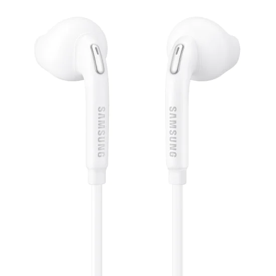 Слушалки с кабел, жак 3,5 мм, за поставяне в ушите - Samsung (EO-EG920BW) - бели