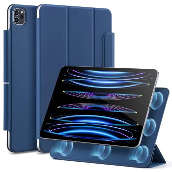 Калъф за iPad Pro 11 (2018 / 2020 / 2021 / 2022) - ESR Rebound Magnetic - Navy Blue