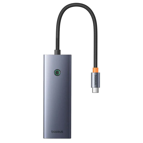 Хъб Type-C към HDMI, 3 x USB, Type-C, SD, TF, 4K@60Hz - Baseus UltraJoy (B00052803811-00)