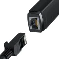 Адаптер за LAN порт USB към RJ45, 100 Mbps - серия Baseus Lite (WKQXX000001) - черен