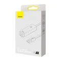 Адаптер за LAN порт USB към RJ45, 100 Mbps - серия Baseus Lite (WKQXX000001) - черен