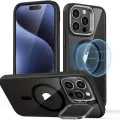 Калъф за iPhone 15 Pro Max - ESR Classic Classic Hybrid HaloLock HaloLock Kickstand - Clear Black