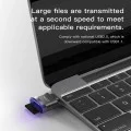 Четец на карти Type-C към TF с OTG функция - Yesido (GS19) - Сив