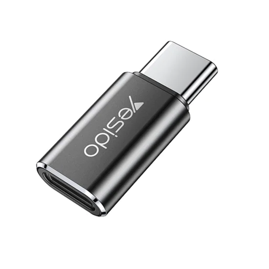 Адаптер Type-C към Lightning с OTG функция - Yesido (GS22) - Сив