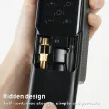 Компресор за кола – Yesido VC05 – портативен, дигитален дисплей, фенер, 50W – Черен