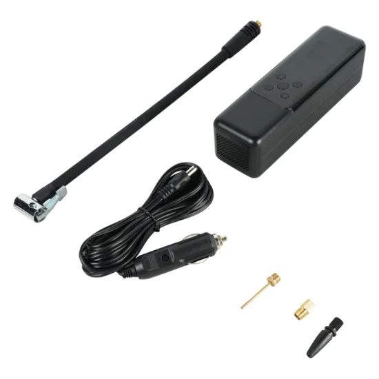 Компресор за кола – Yesido VC05 – портативен, дигитален дисплей, фенер, 50W – Черен