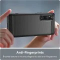 Калъф за Sony Xperia 1 V - Carbon Silicone - Черен