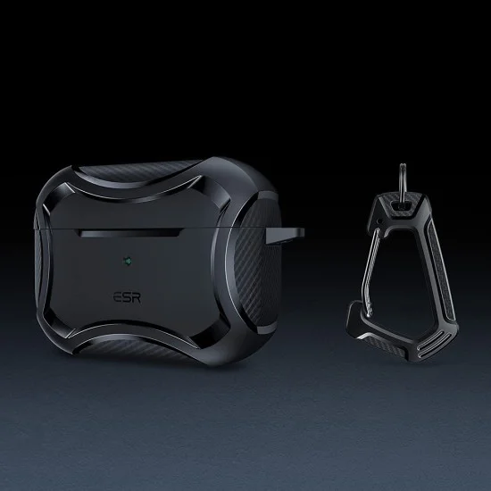 Калъф за Apple AirPods Pro 1/2 - ESR Cyber ​​Armor Tough HaloLock - Лилав
