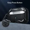 Калъф за Apple AirPods Pro 1/2 - ESR Cyber ​​Armor Tough HaloLock - Лилав