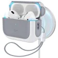 Калъф за Apple AirPods Pro 1/2 - ESR Orbit Hybrid HaloLock - Бял